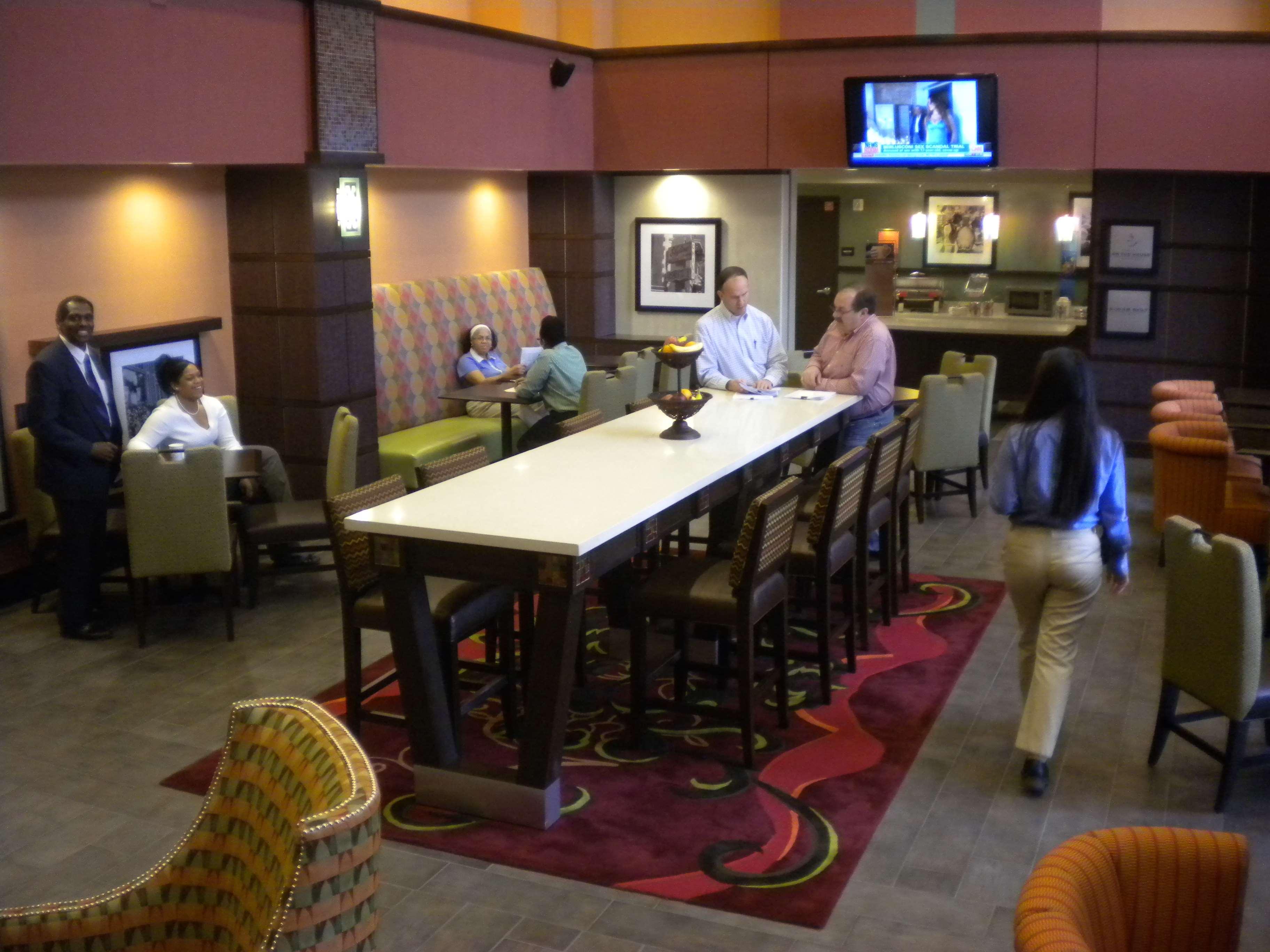 Hampton Inn & Suites Cincinnati / Uptown - University Area Interieur foto